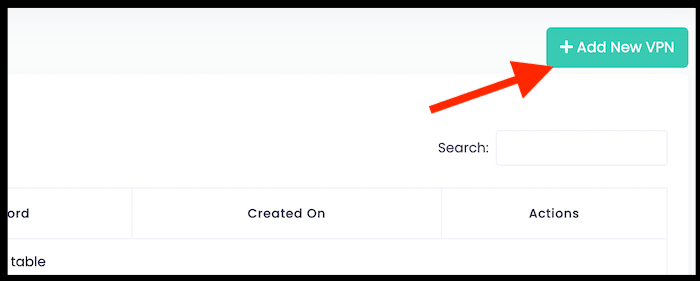 VPN on SBP panel