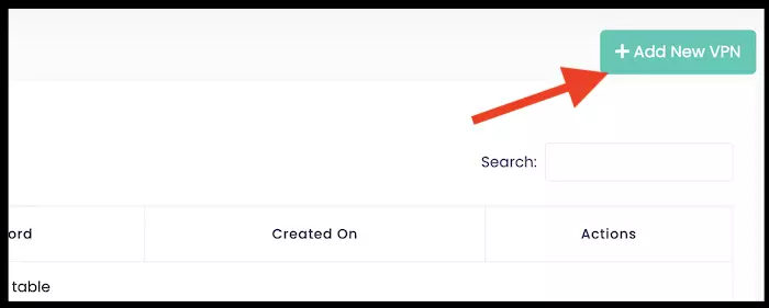 VPN on SBP panel